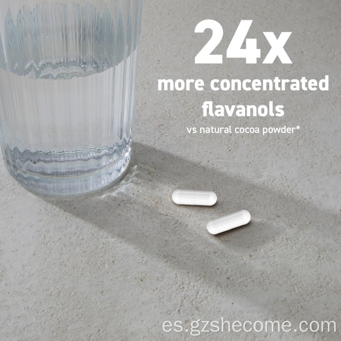 Shecome Cardio Health Flavanol Cápsulas Apoyo cardíaco